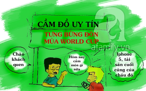 Bộ tranh hài hước về cuộc sống đảo lộn của người dân mùa World cup 2014 4