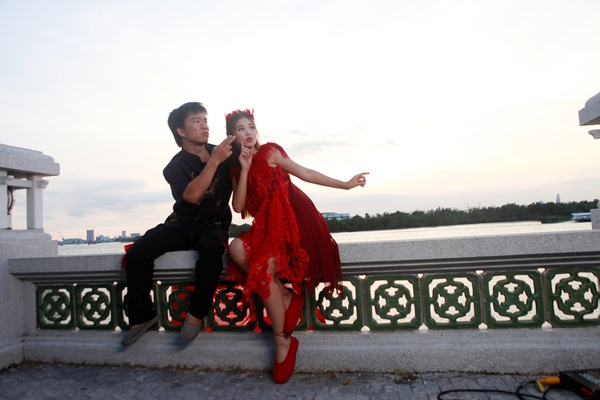 Khởi My h&oacute;a Chu Tước đ&aacute;ng y&ecirc;u trong 