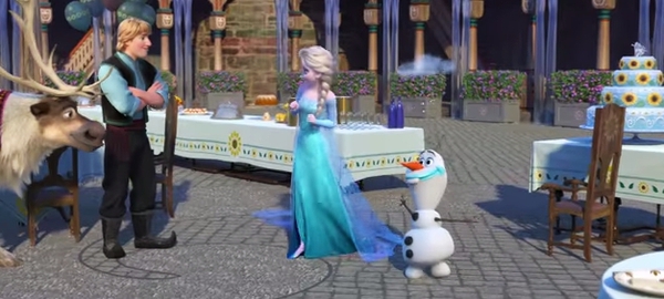 Người tuyết Olaf siêu đáng yêu trong trailer phim ngắn "Frozen" 1