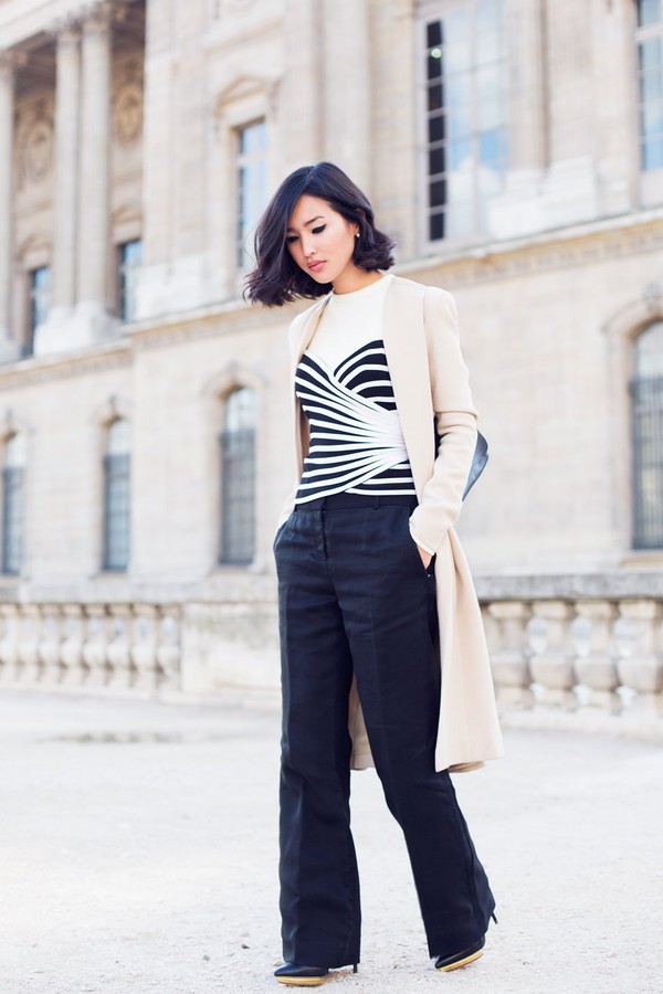 Street style dịu d&agrave;ng dưới nắng thu của ph&aacute;i đẹp Ch&acirc;u &Aacute;  9