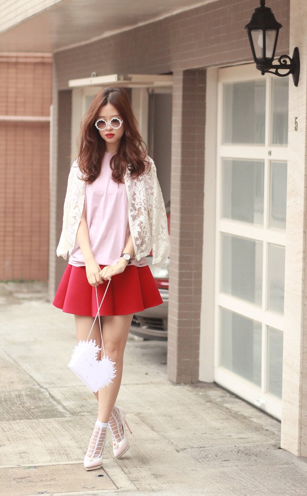 Street style tươi mới ngập sắc xuân của phái đẹp châu Á 13