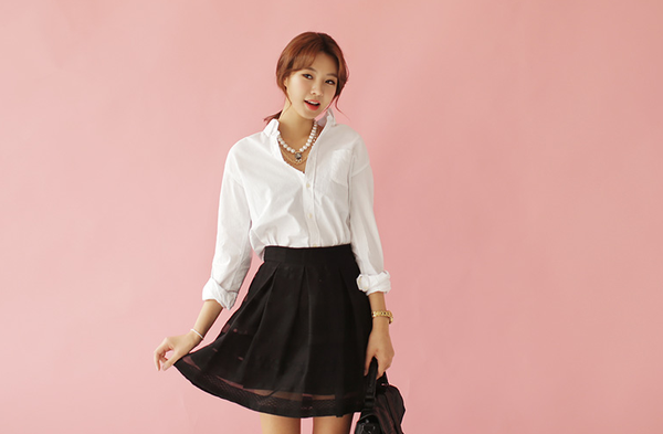 Chọn và mặc sơmi trắng có cổ đúng điệu cho Hè 2014 25 Chọn và mặc sơmi trắng có cổ đúng điệu cho Hè 2014 25