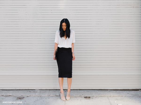 Street style nhẹ nhàng với gam màu đen - trắng của phái đẹp châu Á 3 Street style nhẹ nhàng với gam màu đen - trắng của phái đẹp châu Á 3