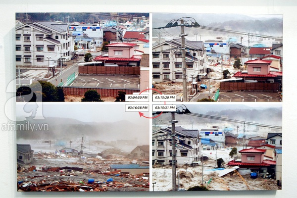 Nao lòng nhìn lại những hình ảnh động đất, sóng thần ở Nhật Bản 2