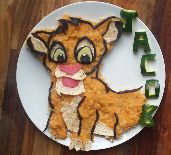Mẹ Úc sáng tạo những đĩa thức ăn cho con siêu dễ thương