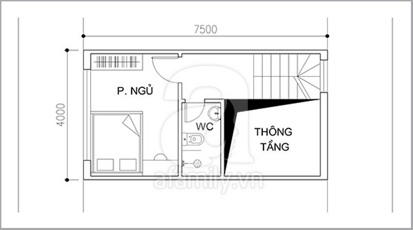 Thiết kế gọn gàng, tiện ích nhà 30 mét vuông hai mặt tiền  2