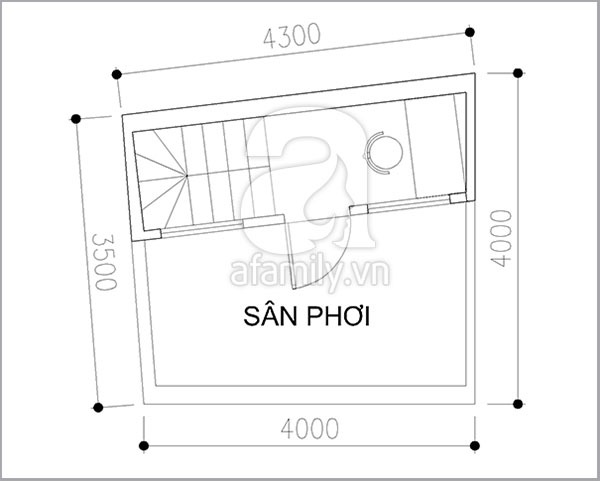 Gợi ý thiết kế nhà 15 mét vuông đẹp và khoa học 4