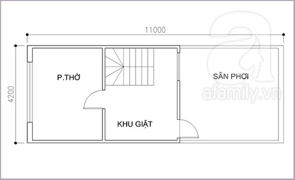 Thiết kế hợp lý nhà 46 mét vuông cho hai hộ gia đình sử dụng 3 Thiết kế hợp lý nhà 46 mét vuông cho hai hộ gia đình sử dụng 3