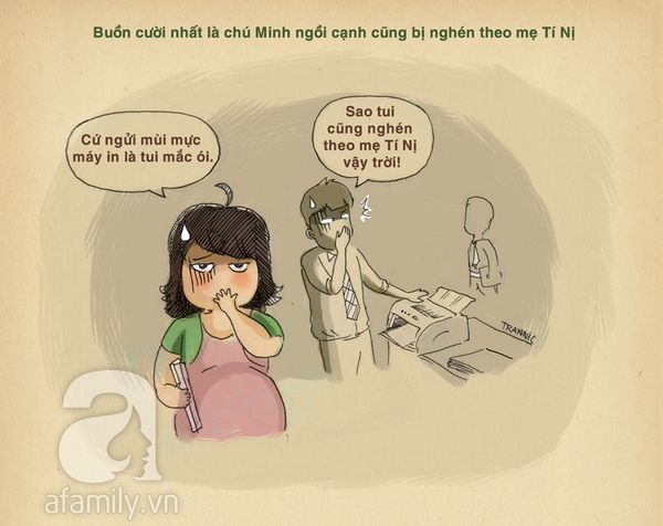 Mẹ bầu và những niềm vui nơi công sở 3