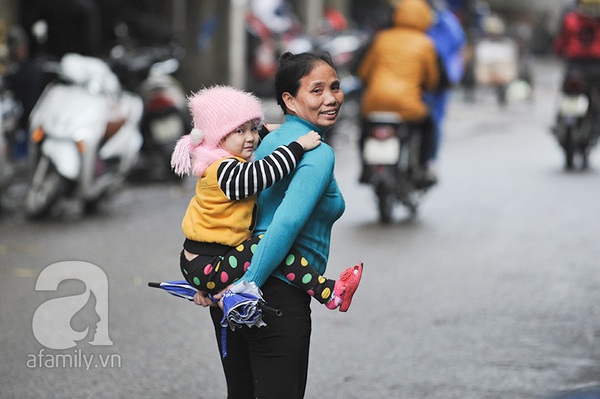 Những hình ảnh siêu đáng yêu của người Hà Nội trong giá rét 9