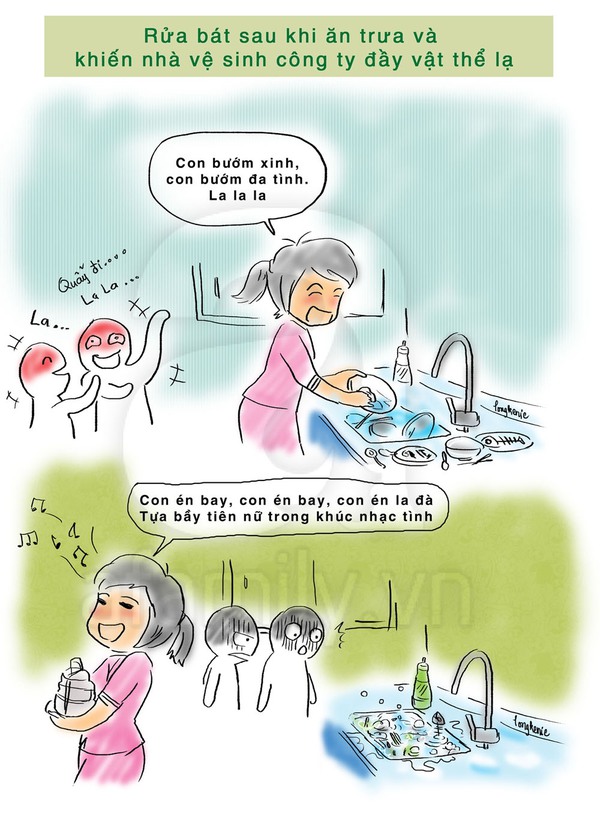Tranh vui: 5 th&oacute;i quen xấu x&iacute; chị em c&ocirc;ng sở thường mắc phải 3