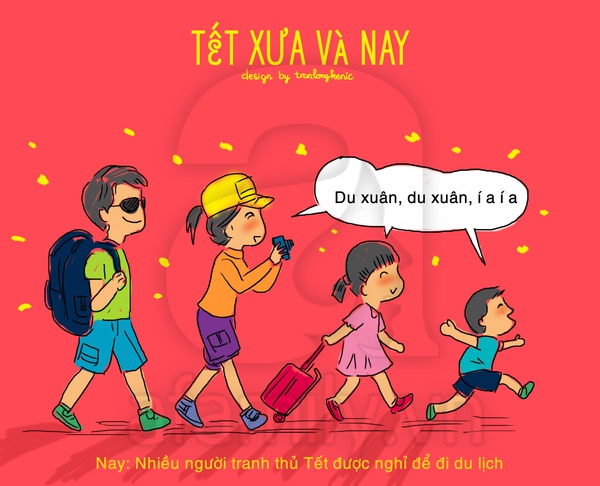 So sánh thú vị giữa Tết xưa và nay 7