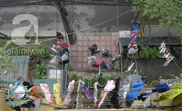 Chùm ảnh: Tận dụng trời nắng, khô, người Hà Nội ào ào phơi quần áo, rửa xe 9