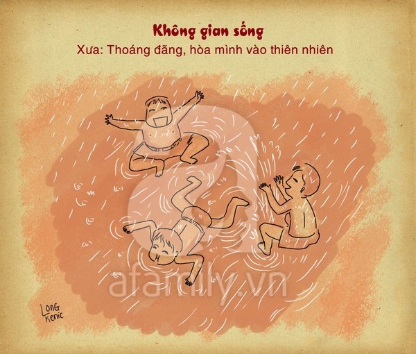 Những khác biệt thú vị điển hình giữa trẻ em xưa và nay 3