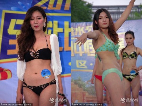 Dàn thí sinh Miss Bikini Trung Quốc gây thất vọng vì quá xấu 6