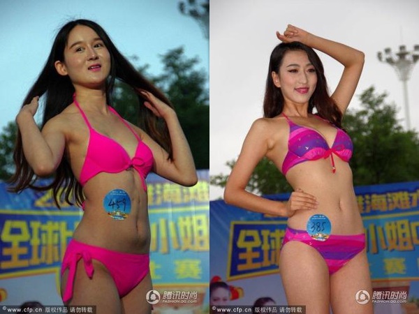 Dàn thí sinh Miss Bikini Trung Quốc gây thất vọng vì quá xấu 3
