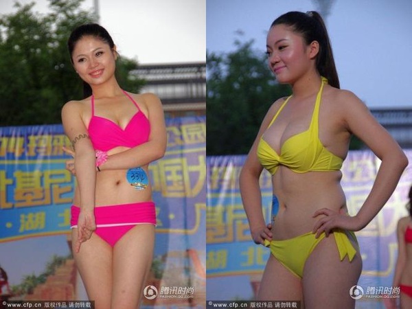 Dàn thí sinh Miss Bikini Trung Quốc gây thất vọng vì quá xấu 4