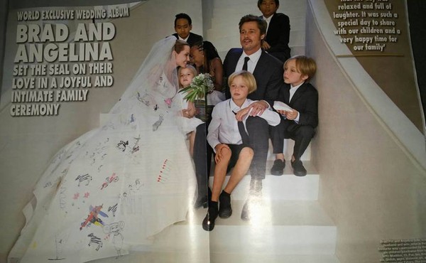 7 sự thật thú vị trong lễ cưới của Angelina Jolie - Brad Pitt 4
