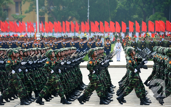 Xúc động, hùng tráng hình ảnh lễ diễu binh mừng ngày Tết Độc Lập 2/9