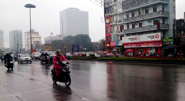 Chiều tối và đêm nay, Bắc Bộ mưa to Chiều tối và đêm nay, Bắc Bộ mưa to