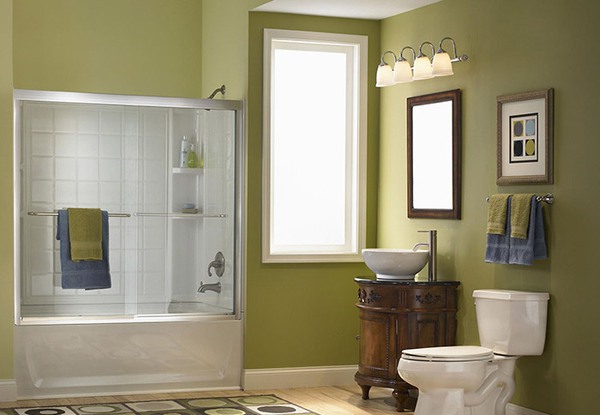 5 cách làm tăng ánh sáng cho phòng tắm 1