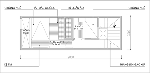 Tư vấn thiết kế và bố trí nội thất cho căn nhà rộng 27m²  2