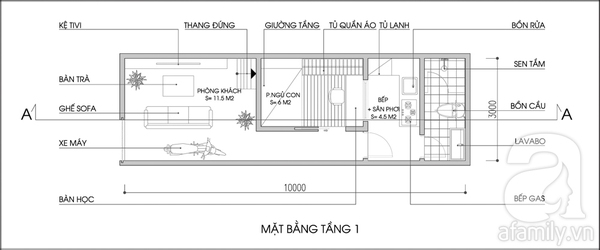 Tư vấn cải tạo thêm phòng ngủ cho nhà 30m² có 5 người ở 1