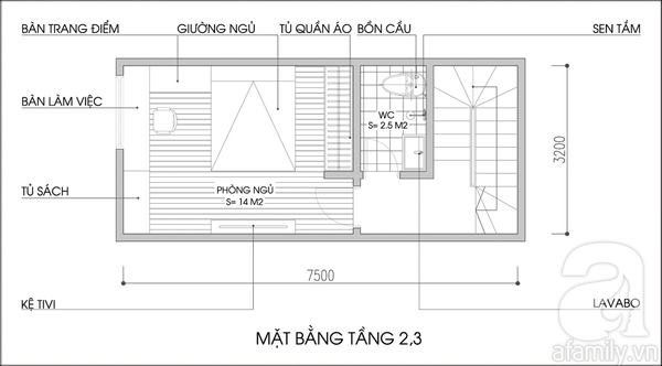 Tư vấn cải tạo và bố trí nội thất cho nhà lô có diện tích rộng 24m² 3