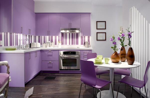 Những thiết kế bếp màu tím đẹp ngoài sức tưởng tượng 9