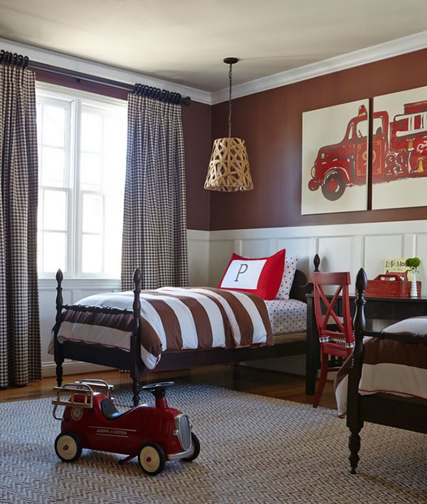 20 Ý tưởng trang trí nội thất phòng ngủ lạ mắt cho bé trai
