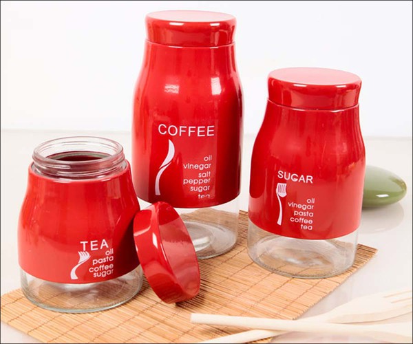 Phụ kiện bếp màu đỏ cho năm mới may mắn 8 Phụ kiện bếp màu đỏ cho năm mới may mắn 8