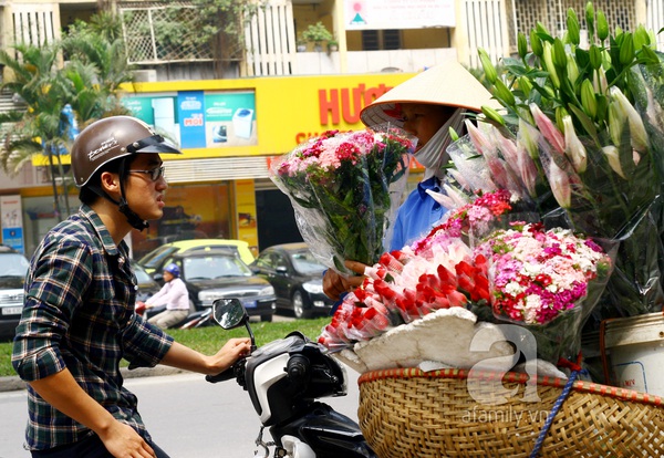 Hoa chiều 8/3: 