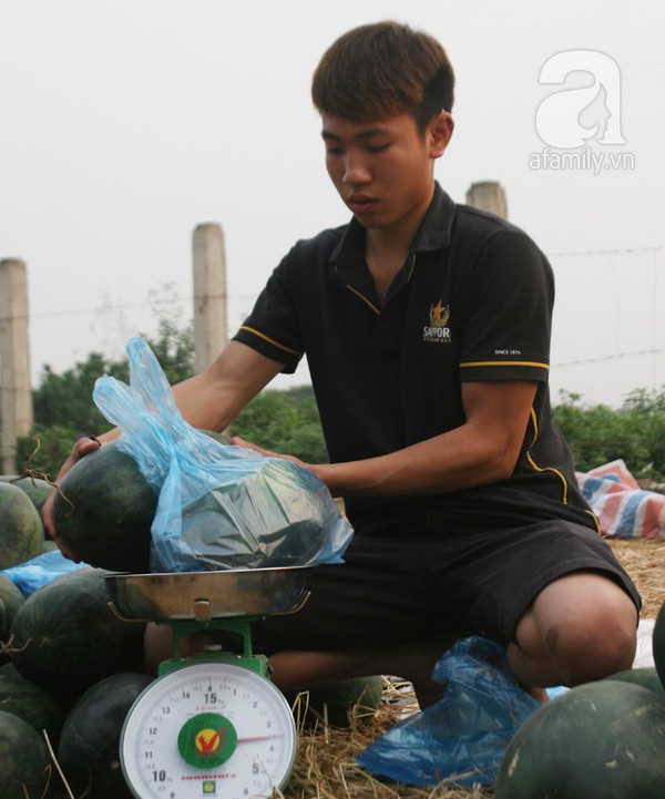 Dưa hấu ùn ứ tại cửa khẩu Tân Thanh đã "chạm ngõ" Thủ đô 9