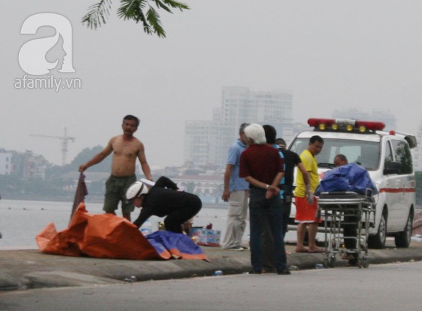 Đã tìm thấy thi thể thanh niên mất tích ở hồ Tây sau cơn dông bão 14