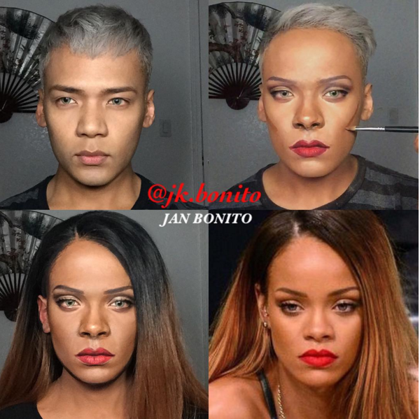 Những ch&agrave;ng trai trang điểm khiến ph&aacute;i đẹp cũng phải ngỡ ng&agrave;ng