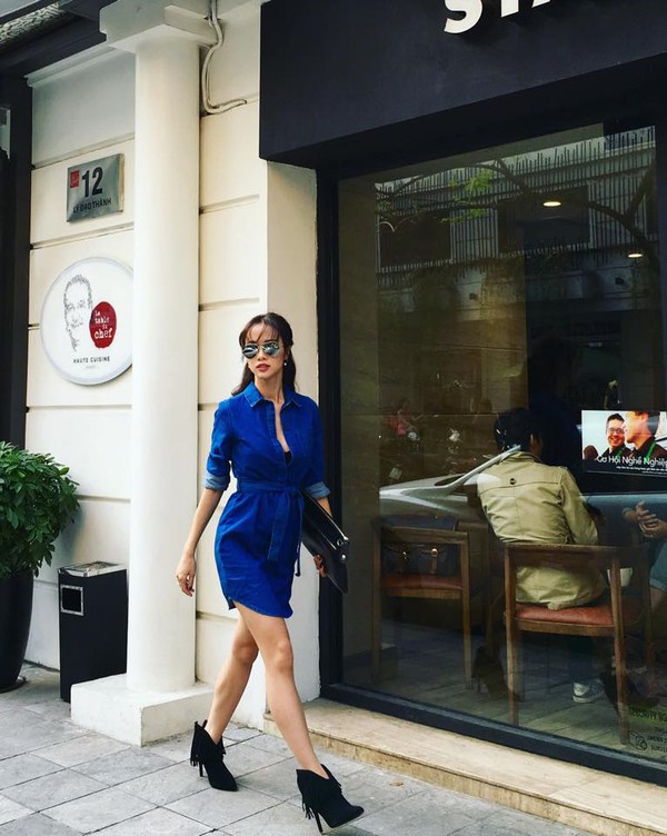 street style sao Việt street style sao Việt