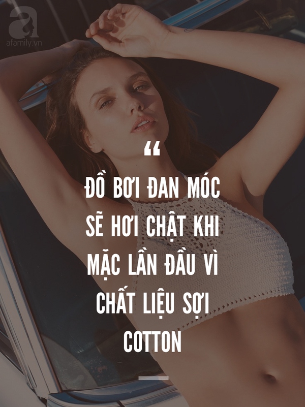 đồ bơi đan móc