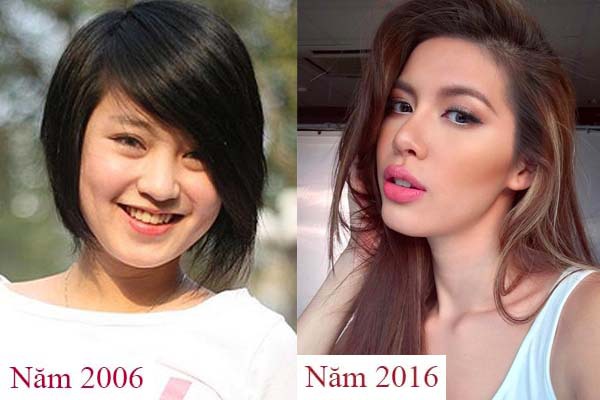 10 năm qua các tiêu chuẩn nhan sắc của phái đẹp Việt đã thay đổi thế nào