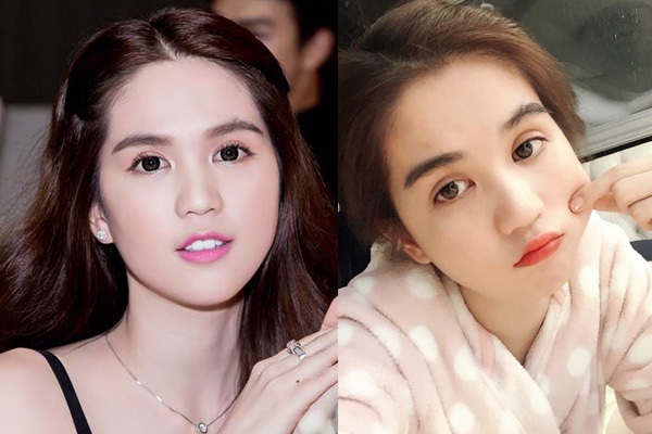 Các người đẹp Việt sẽ thế nào khi không kẻ eyeliner