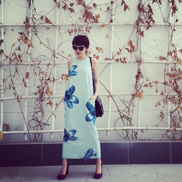 Thu Thảo dịu d&agrave;ng, Ngọc Trinh quyến rũ trong street style đ&oacute;n Tết 12