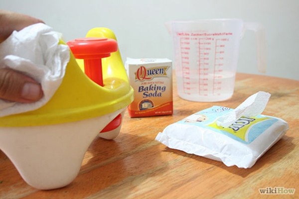 làm sạch nhà với baking soda 10