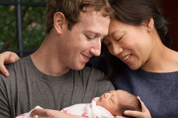 7 lí do chứng minh ông chủ facebook - Mark Zuckerberg là một ông bố tuyệt vời