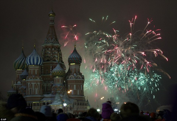 Thế giới đón năm mới 2013 trong pháo hoa rực rỡ 2