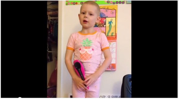 Cô bé 5 tuổi bị ung thư truyền thông điệp trên Youtube 1