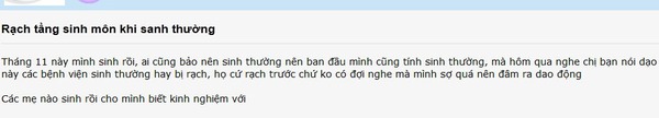 3 lo lắng cực kỳ khó nói trước giờ vượt cạn 1