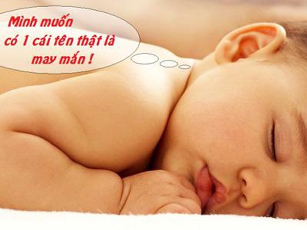 Bi h&agrave;i mu&ocirc;n kiểu đặt t&ecirc;n cho con 1