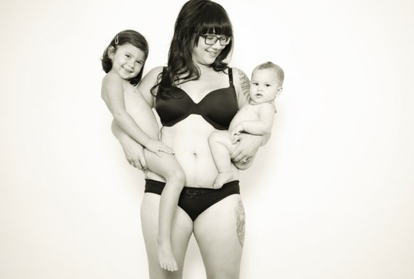 Những hình ảnh thật đến từng cen-ti-mét về cơ thể phụ nữ sau sinh 5