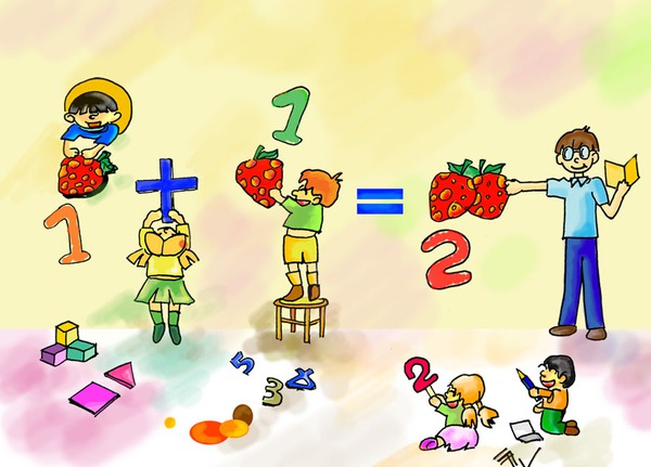 Một vài cách cha mẹ có thể dạy bé học toán mọi lúc 1