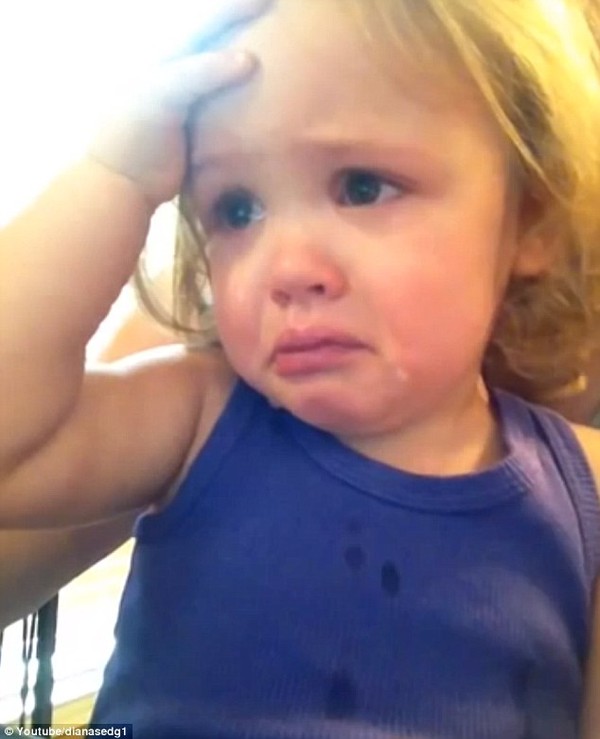 Bé 2 tuổi khóc nức nở khi nghe bài hát đám cưới của bố mẹ 2