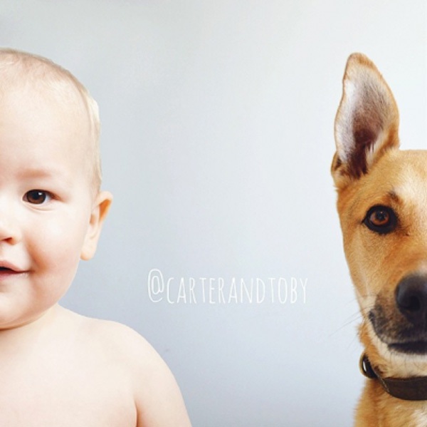 Ngẩn ngơ với những thước ảnh siêu yêu của cậu bé và cún cưng 1 Ngẩn ngơ với những thước ảnh siêu yêu của cậu bé và cún cưng 1